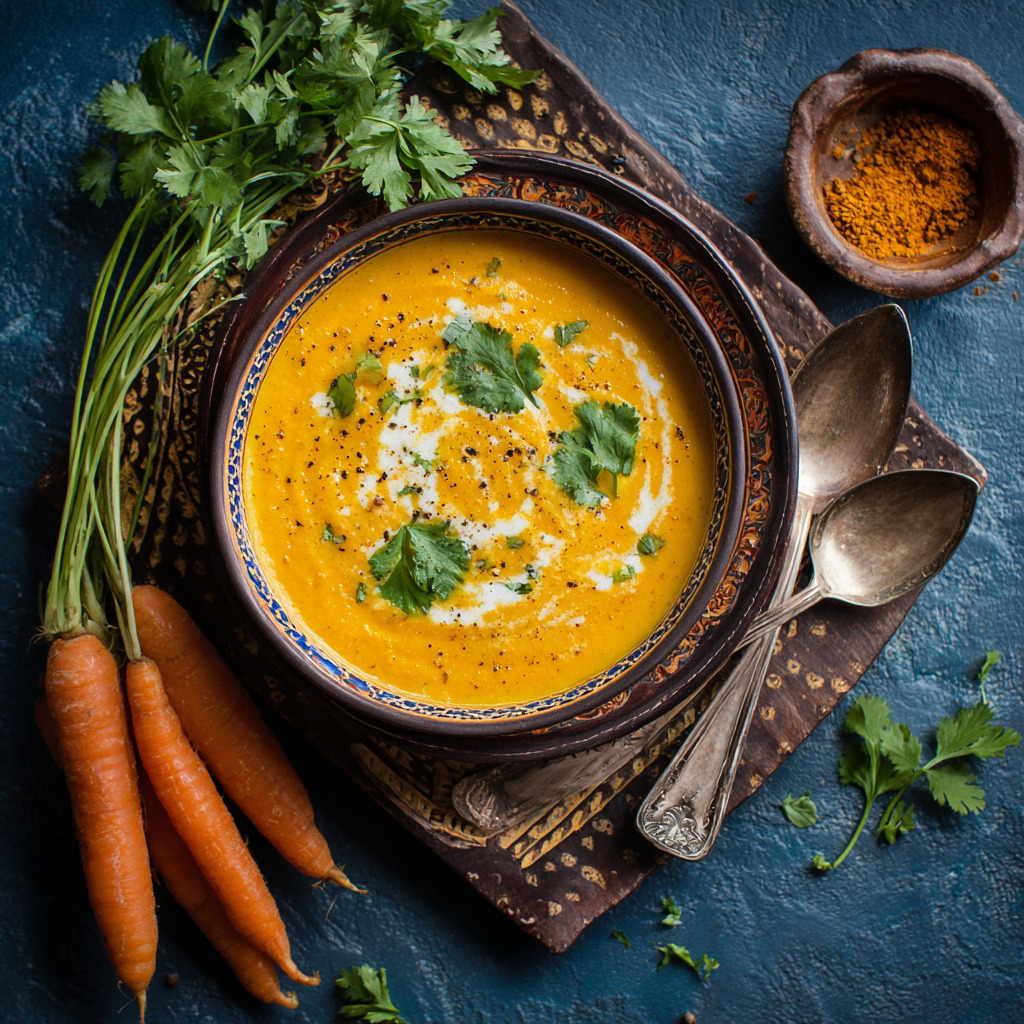 Carrot & Coriander Soup