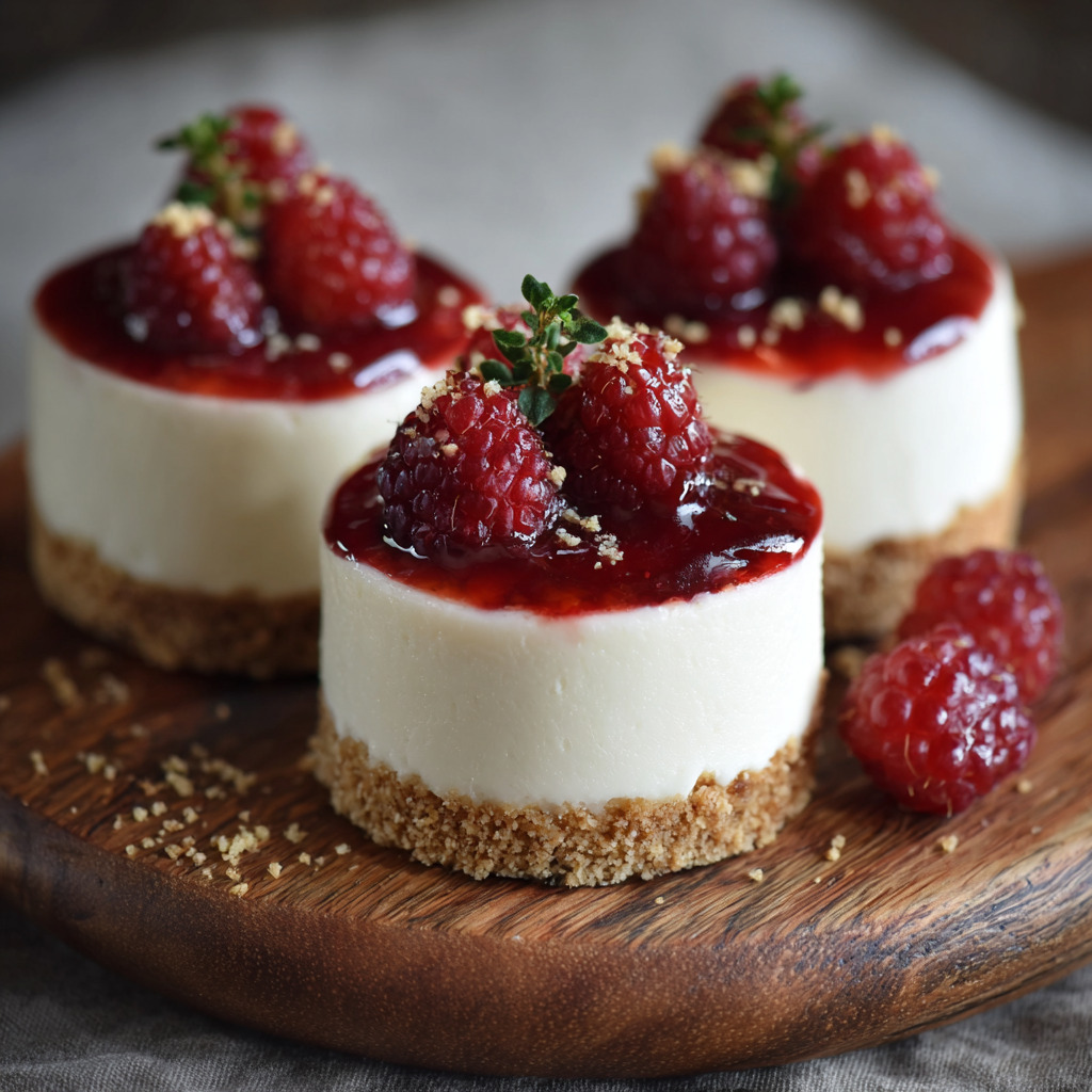 Mini No‑Bake Cheesecakes - Mini No‑Bake Cheesecakes