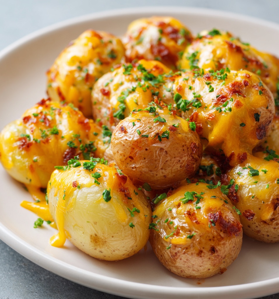 Cheesy Baby Potatoes