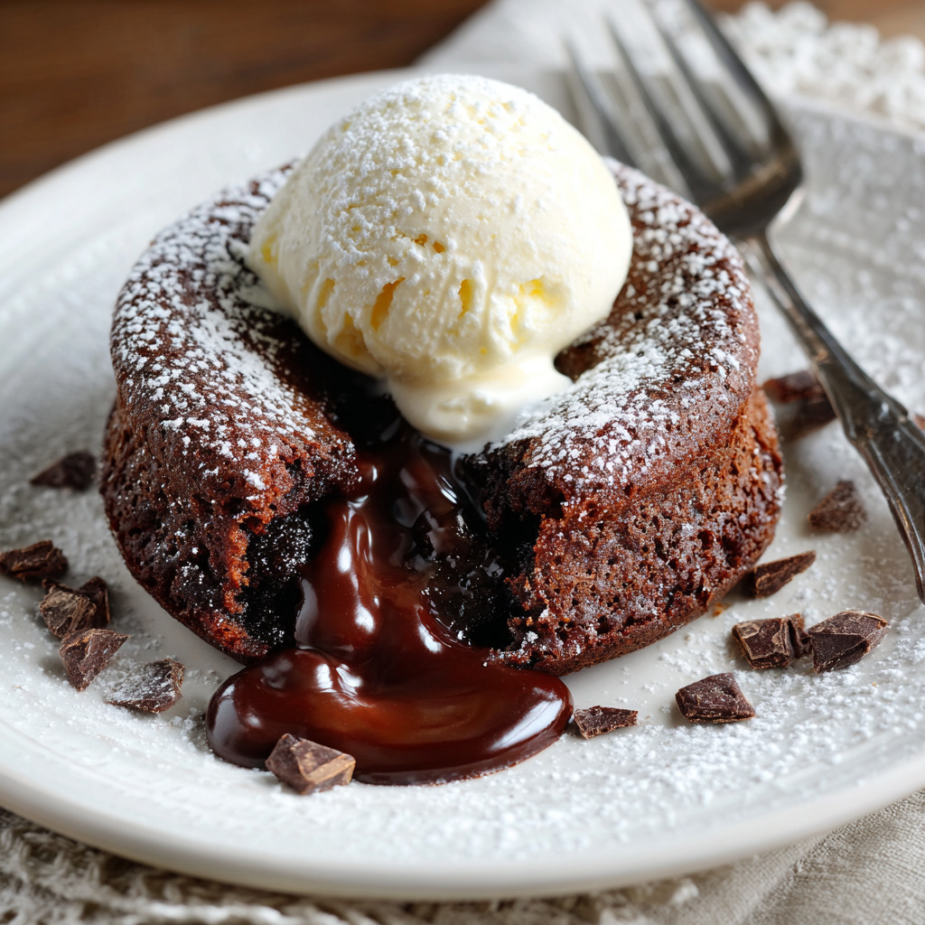 Chocolate Molten Lava Cakes