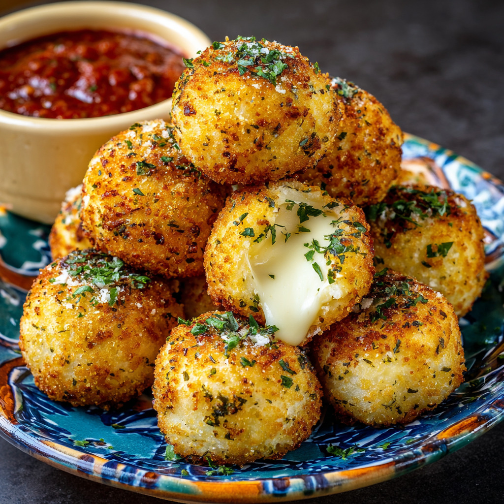 Garlic Cheesy Balls